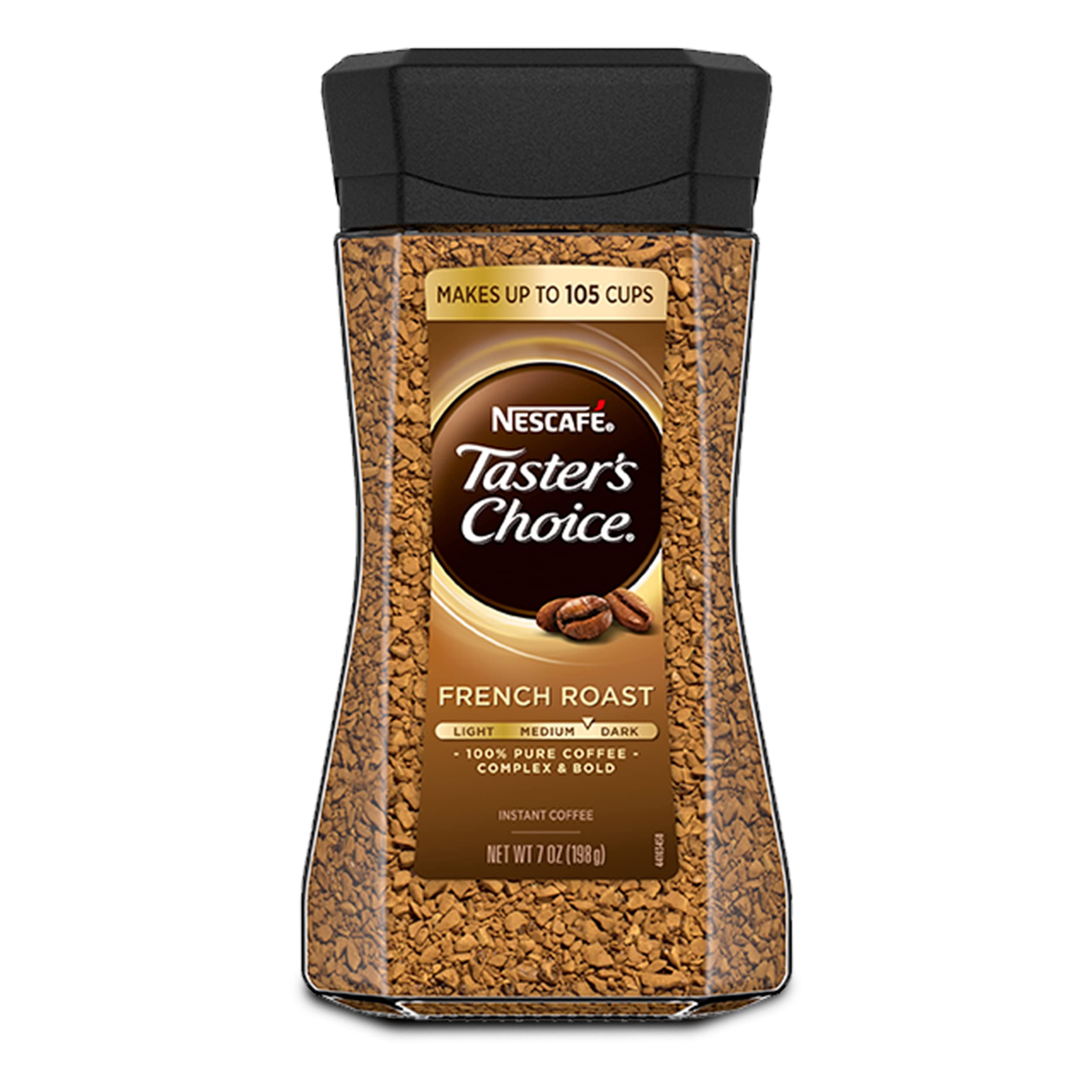 Version 1.0.0 Nescafe Taster's Choice Instant Coffee, French Roast (7 oz)/4pk - Image 1