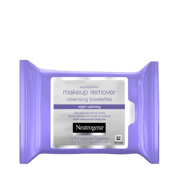 Neutrogena Makeup Remover Towelettes Night Calming (25 Ct, 3 Pack)/6pk