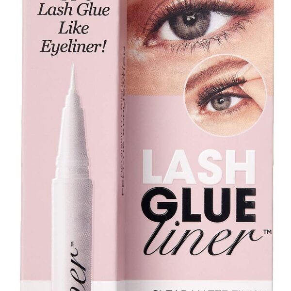 Kiss Lash Glue Liner Clear (0.02 oz, 6 Pack)/36pk