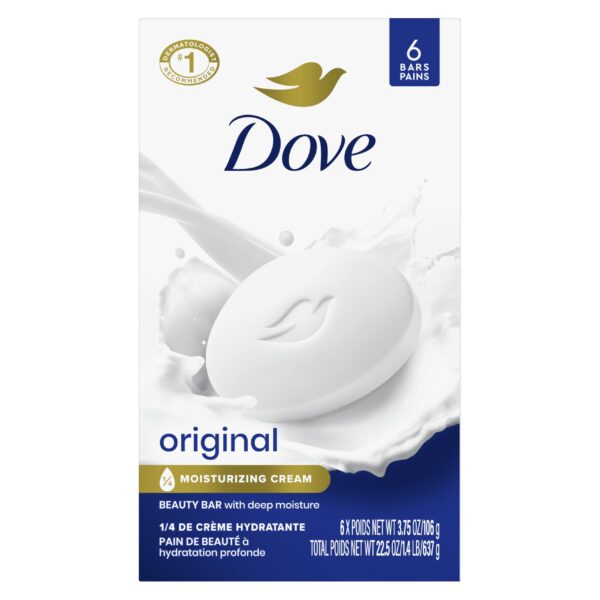 Dove Beauty Bar Soap Original (3.75 oz, 6 ct)/9pk