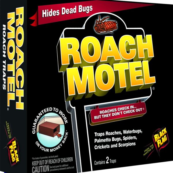 Black Flag Roach Motel Traps (2 ct)/12pk