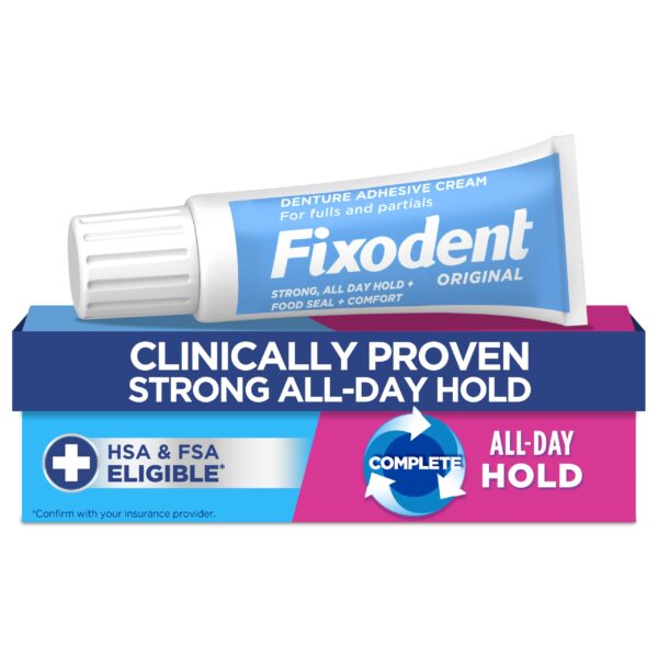 Fixodent Adhesive Cream (0.75 oz)/24pk