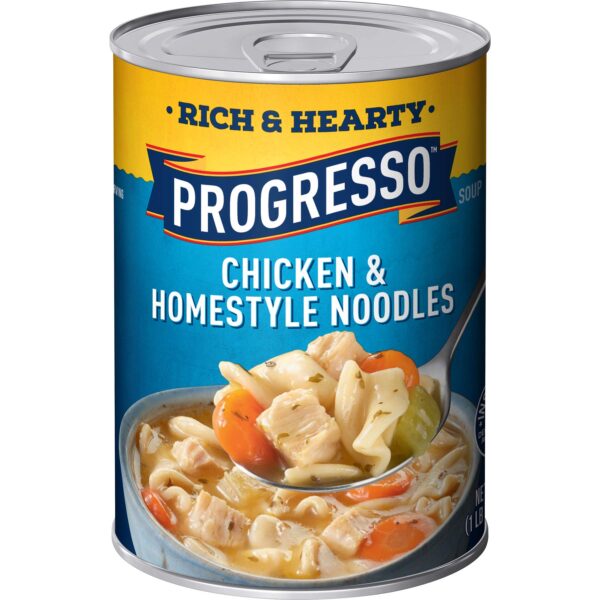 Progresso Rich & Hearty Chicken Noodle Soup (19 oz, Pack of 6)/12pk