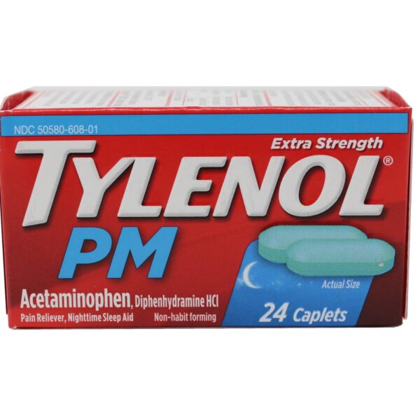 Tylenol PM Extra Strength Caplets (24 ct)/72pk