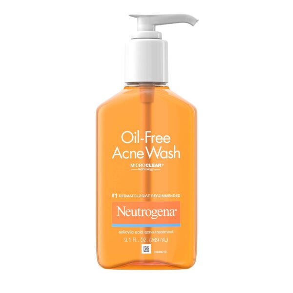 Neutrogena Oil-Free Acne Wash (9.1 oz)/12pk