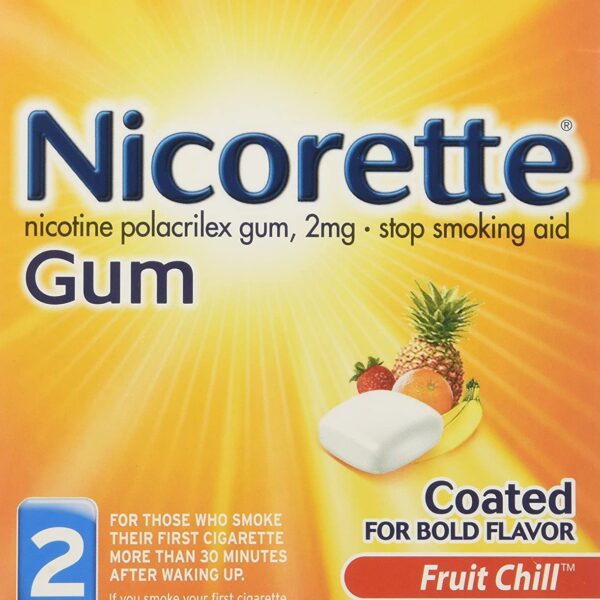 Nicorette Gum (100 Count)/12pk