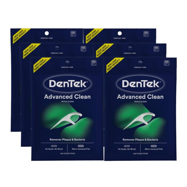 DenTek Triple Clean Floss Picks (150 ct, 6 pk)/30pk