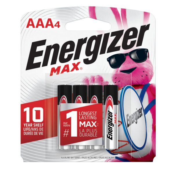 Energizer AAA Batteries (4 Count)/24pk
