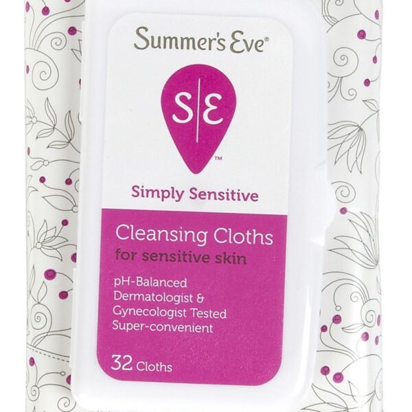 Summer's Eve Cleansing Cloths (32 Count)/12pk