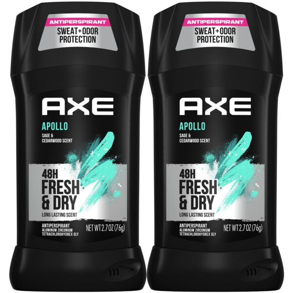 AXE Deodorant Apollo (2.7 oz, 2 Pack)/12pk