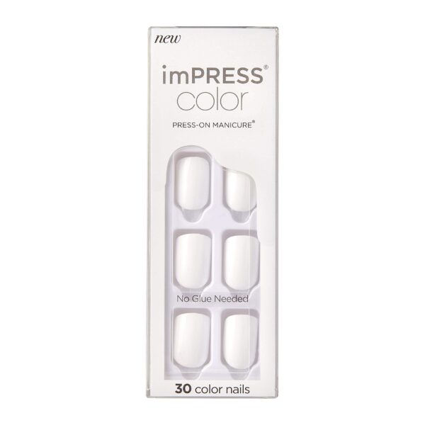 Kiss imPRESS Nails Frosting Squoval (30 Nails)/36pk