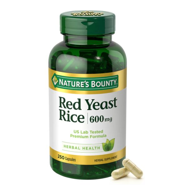 Nature's Bounty Red Yeast Rice (250 Count)/12pk