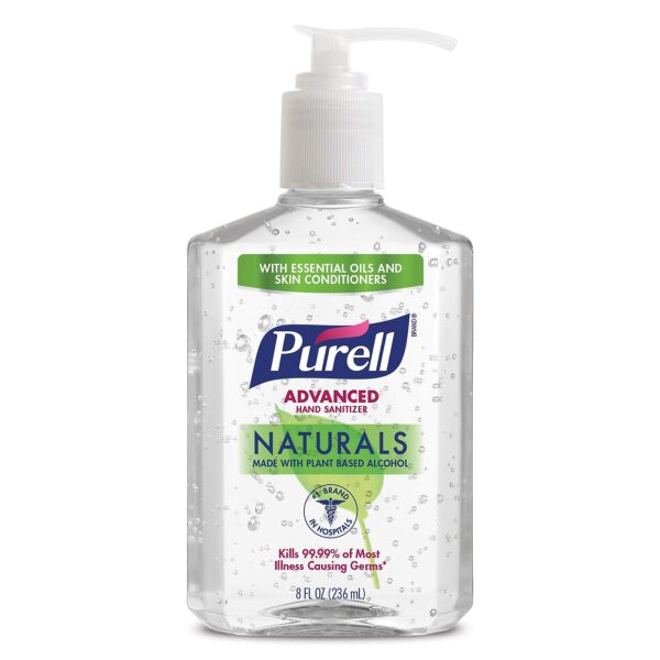 Purell Hand Sanitizer Pump Bottle (8 oz)/12pk