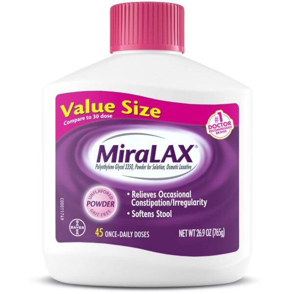 MiraLAX Laxative Powder (45 Dose)/8pk