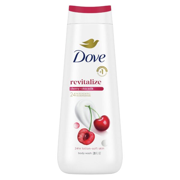 Dove Body Wash Cherry & Chia Milk (20 oz)/4pk