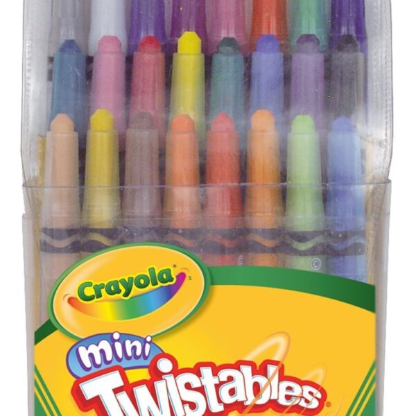 Crayola Twistables Mini Crayons (24 Count, 2 Pack)/12pk