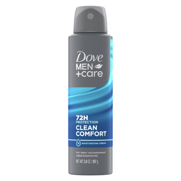 Dove Men+Care Deodorant Spray Clean Comfort (3.8 oz)/12pk