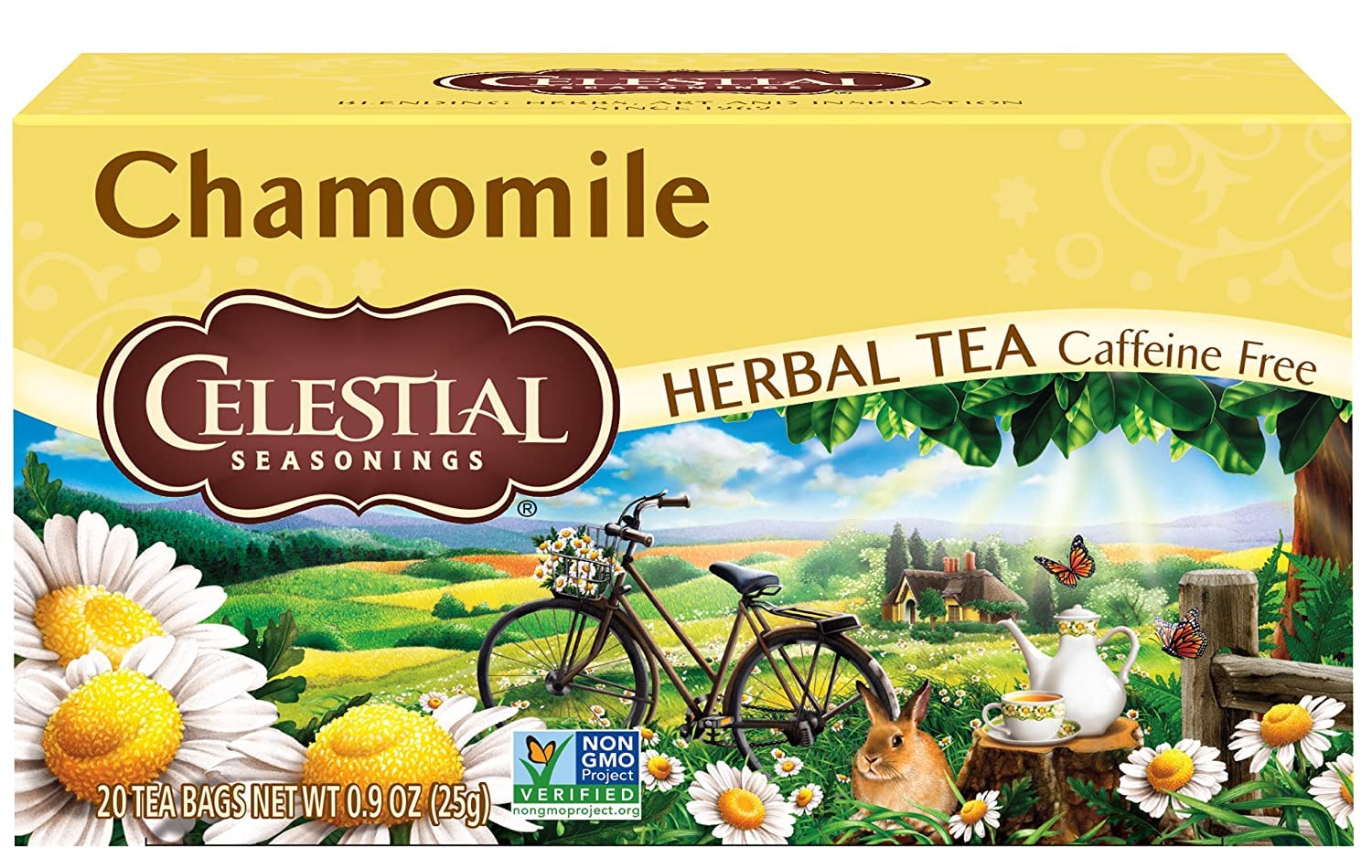 71qY4LxIX9L.jpg Celestial Seasonings Chamomile Tea/6pk - Image 1