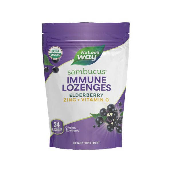 Nature's Way Sambucus Immune Lozenges (24 Count, Pack of 3)/12pk