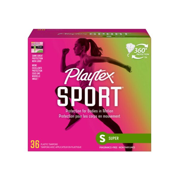 Playtex Sport Tampons Super Absorbency (36 ct)/12pk