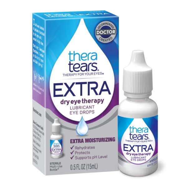 TheraTears Extra Dry Eye Drops (0.5 oz)/24pk