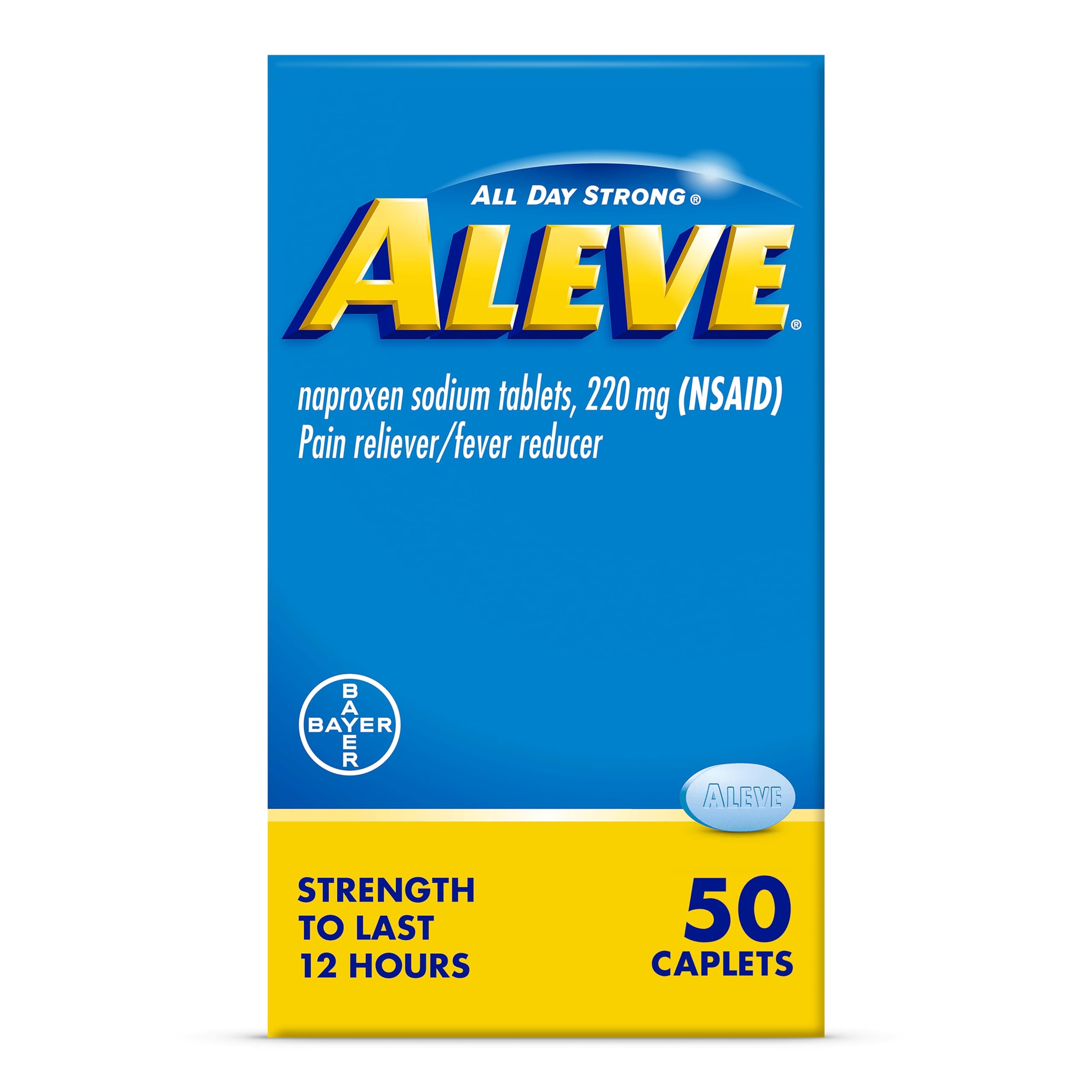 Version 1.0.0 Aleve Pain Relief Caplets (50 Count)/36pk - Image 1