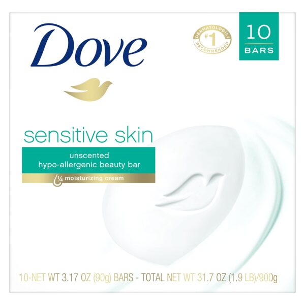Dove Bar Soap Sensitive Skin (31.7 oz)/6pk