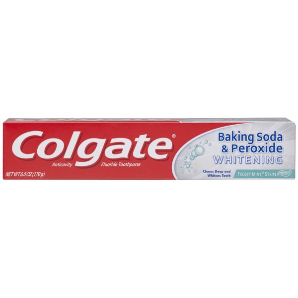 Colgate Baking Soda & Peroxide Toothpaste (6 oz)/24pk