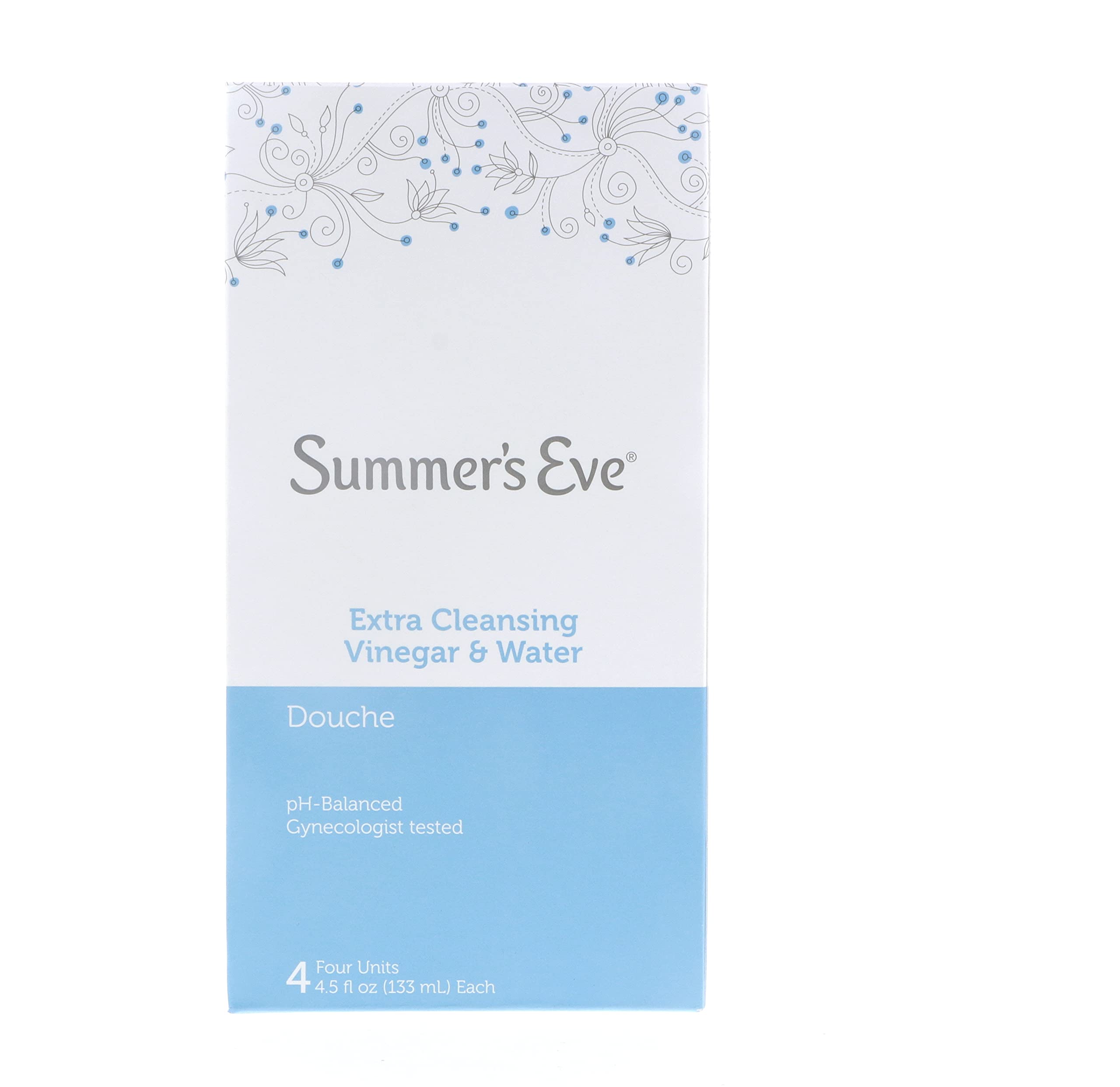Version 1.0.0 Summer's Eve Douche, Vinegar & Water (4.5 oz, 4 Pack)/6pk - Image 1