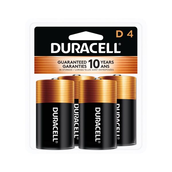 Duracell D Batteries (4 Pack)/12pk