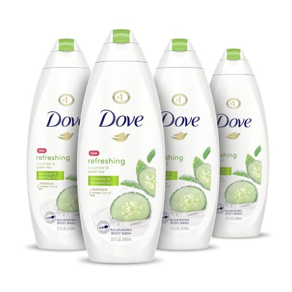 Dove Body Wash Cucumber Green Tea (88 oz, 4 Pack)/4pk