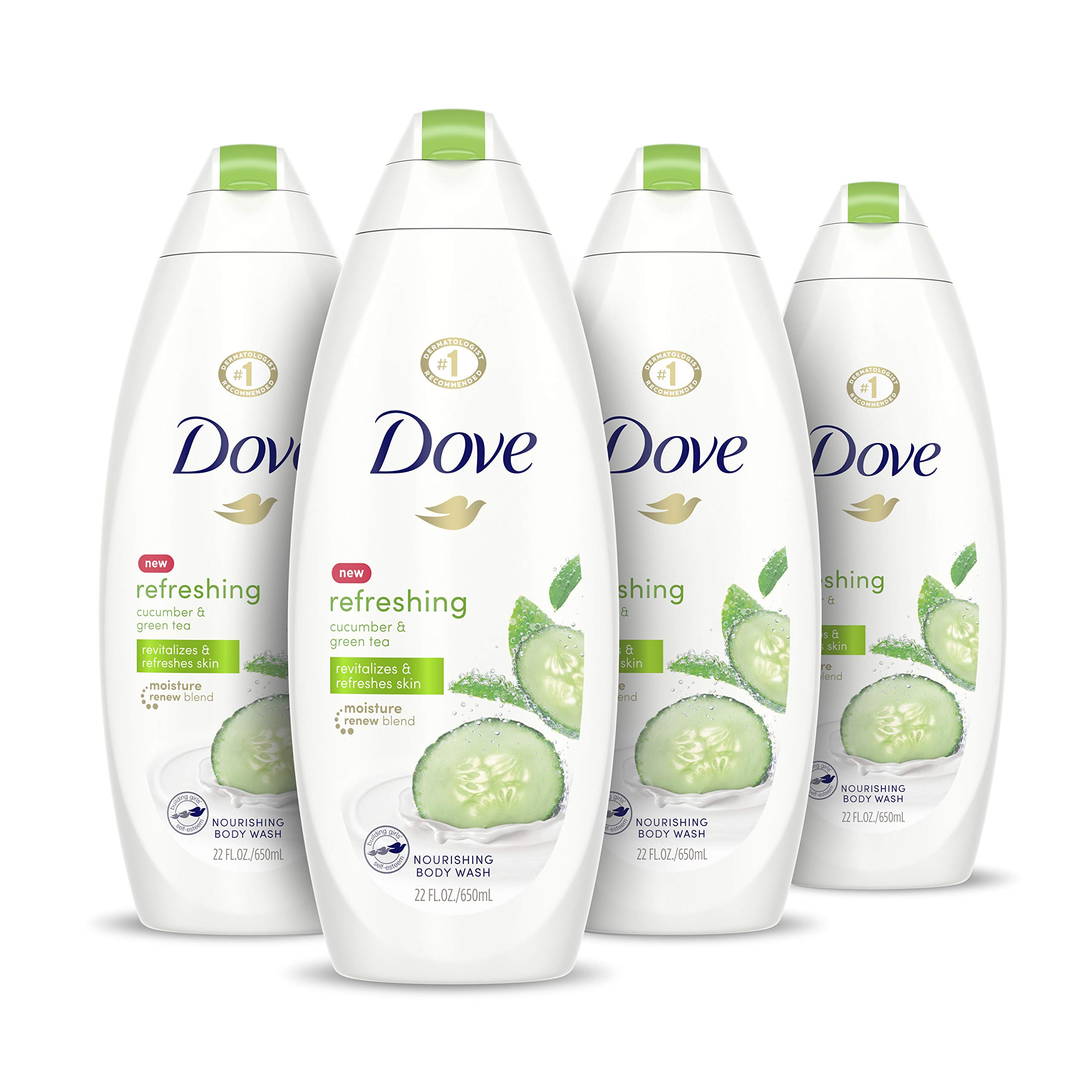 Version 1.0.0 Dove Body Wash Cucumber Green Tea (88 oz, 4 Pack)/4pk - Image 1