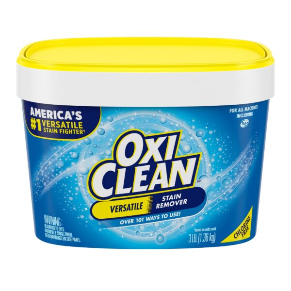 OxiClean Stain Remover Powder (3 lb)/4pk