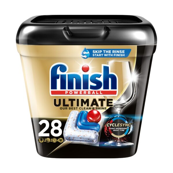 Finish Ultimate Dishwasher Detergent Tabs (28 ct)/6pk