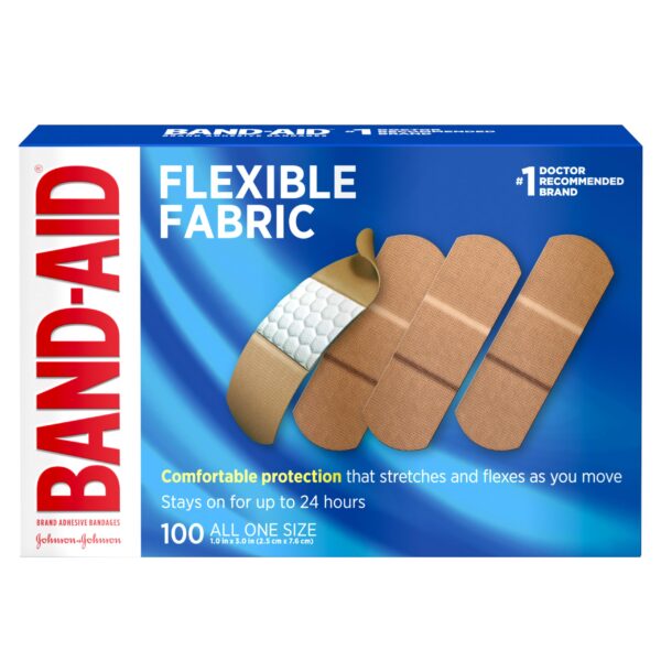 Band-Aid Adhesive Bandages (100 Count)/12pk