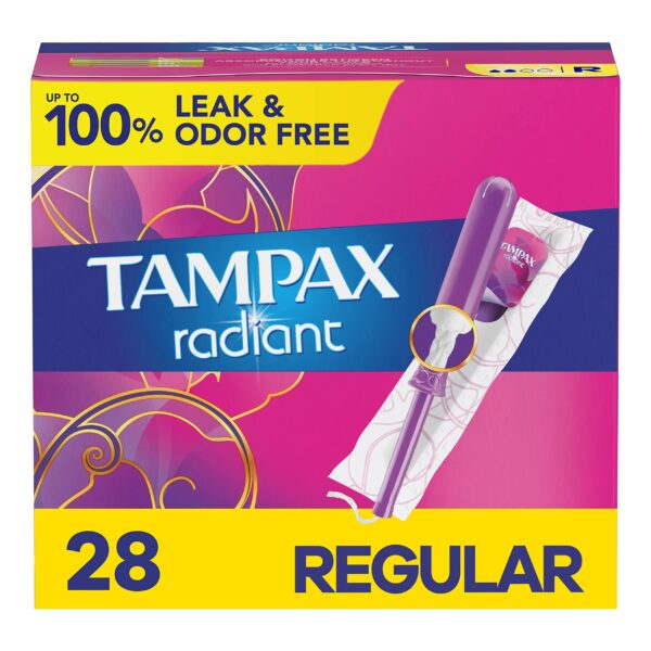 Tampax Radiant Tampons Regular (28 ct)/6pk