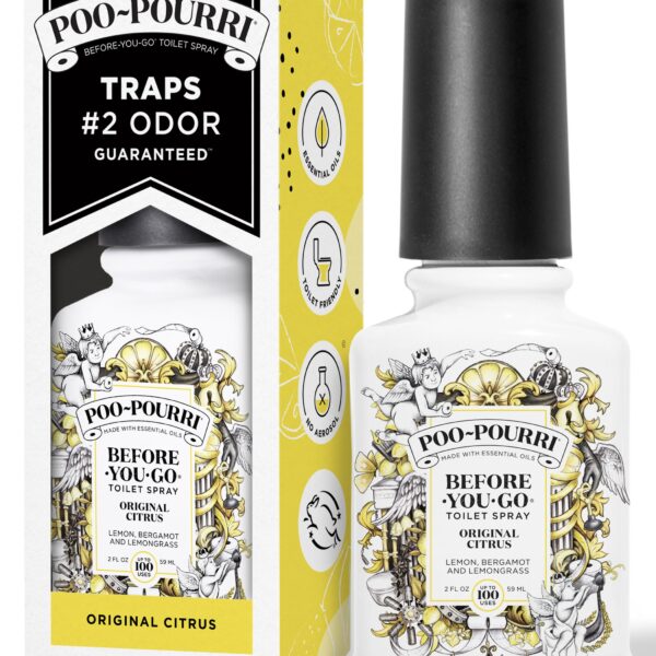 Poo-Pourri Toilet Spray Original Citrus (2 fl oz)/12pk