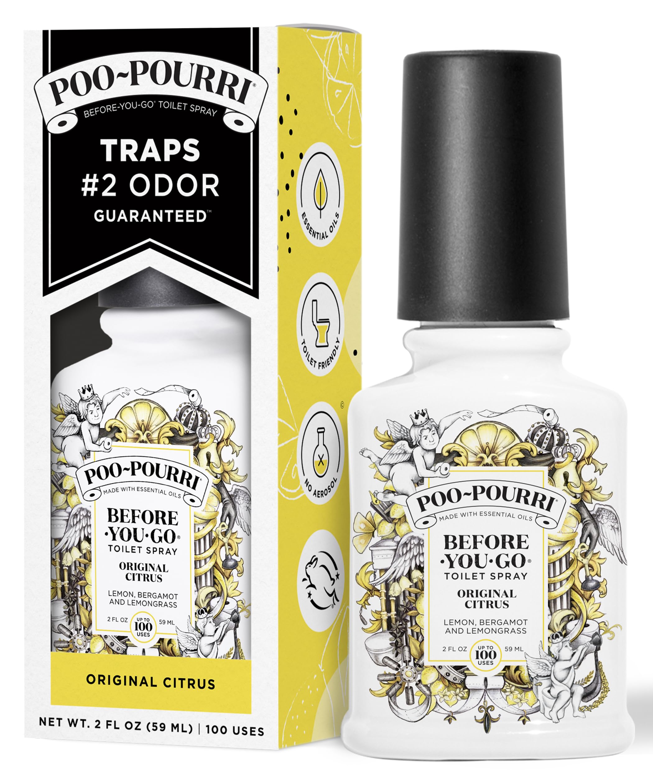 Version 1.0.0 Poo-Pourri Toilet Spray Original Citrus (2 fl oz)/12pk - Image 1
