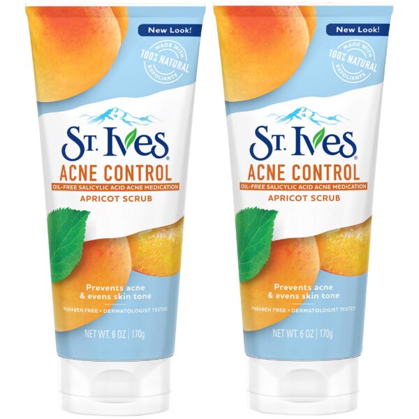 St. Ives Acne Control Face Scrub Apricot (6 oz, 2 Pack)/6pk