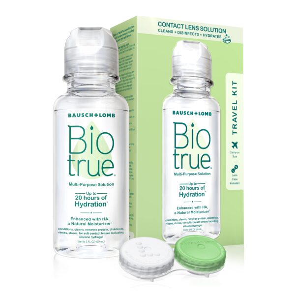 Biotrue Contact Lens Solution with Case (2 oz)/24pk