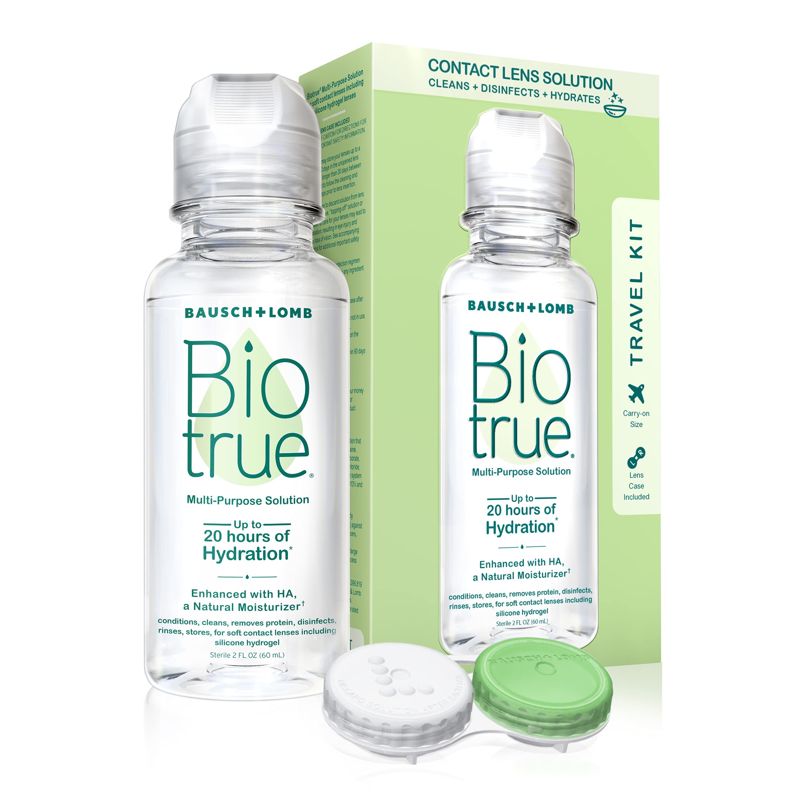 Version 1.0.0 Biotrue Contact Lens Solution with Case (2 oz)/24pk - Image 1