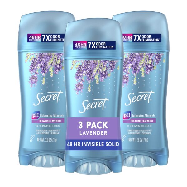 Secret Antiperspirant Deodorant Luxe Lavender (3 Pack)/12pk