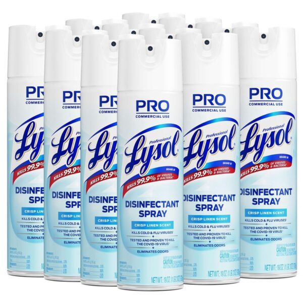 Lysol Linen Disinfectant Spray/6pk