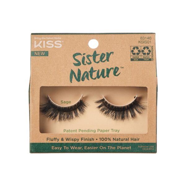 Kiss Sister Nature Lashes "Sage" (1 pair)/36pk