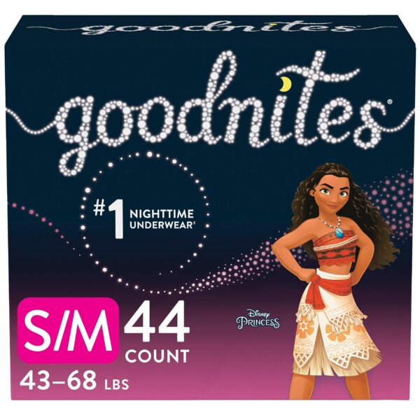 Goodnites Bedwetting Underwear Girls S/M (44 Count)/1pk