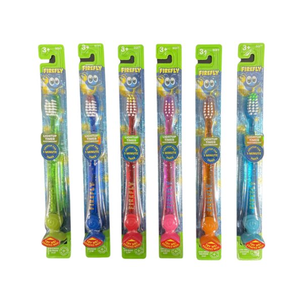 Firefly Kids Timer Toothbrush (12 Count)/24pk