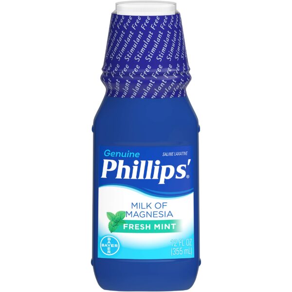 Phillips’ Milk of Magnesia Mint (12 oz, 5 pk)/12pk