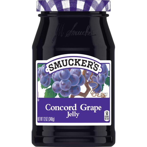 Smucker's Concord Grape Jelly (12 oz)/12pk