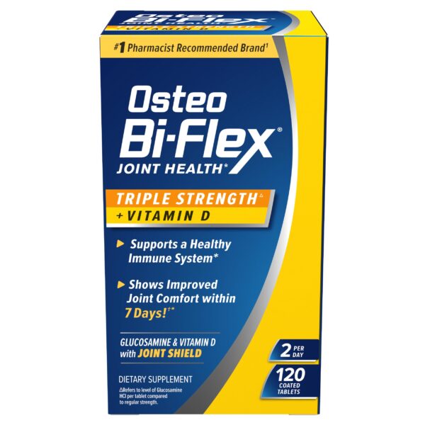 Osteo Bi-Flex Triple Strength with Vitamin D (120 Tablets)/12pk