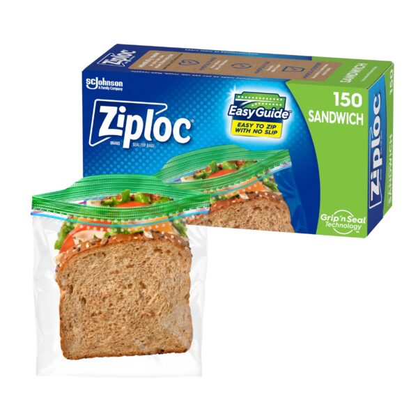 Ziploc Sandwich and Snack Bags (150 ct)/9pk